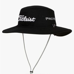 Titleist hat, bucket hat